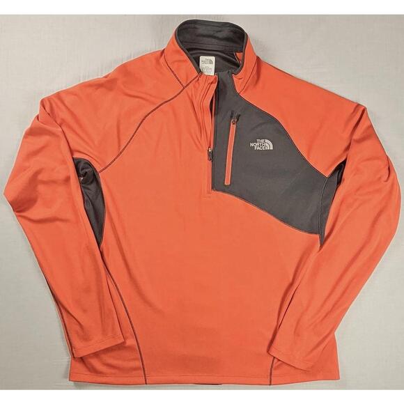 The North Face Impulse Performance Pullover Men Large Shirt 1/4 Zip FlashDry - Picture 1 of 7